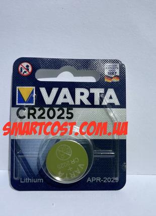 Батарейки Varta CR 2025 BLI 1 VARTA оригинал Германия