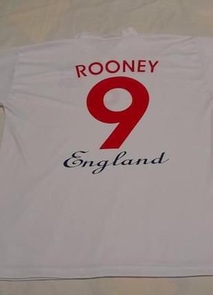 Футболка england rooney №9 - xl