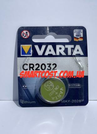 Батарейки Varta CR 2032 BLI 1 VARTA оригинал Германия