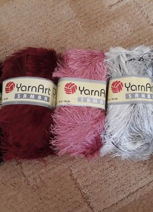 Пряжа, нитки для вязания травка YarnArt Samba