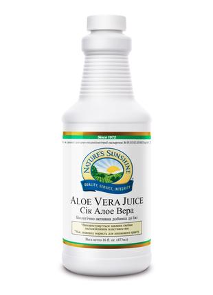 Сок Алоэ Вера, Aloe Vera Juice, 473 мл, Nature’s Sunshine Prod...