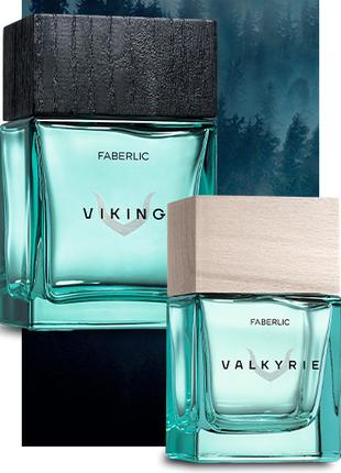 Парфумована вода для жінок Valkyrie, для чоловік Viking Faberlic