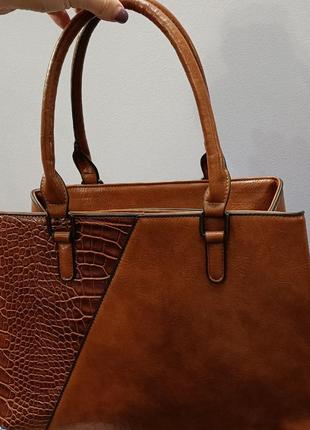 Шикарная женская классическая сумочка / сумка - бизнес сумка" ...