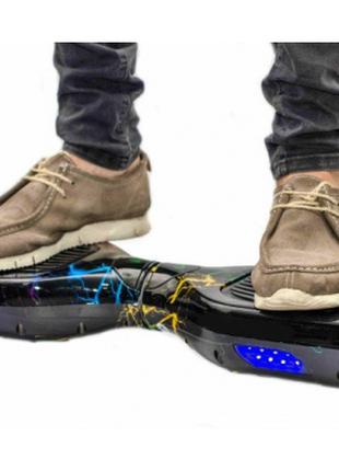 Гироборд Smart Way 6.5" Tao Tao (Приложение к телефону, Led, Blue