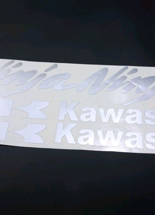 Наклейки на мотоцикл бак-пластик Кавасакі ніндзя Kawasaki ninja