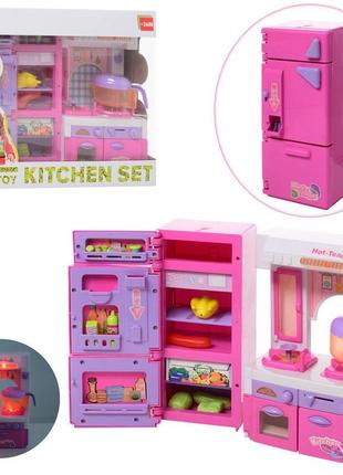Мебель xs-14012 кухня, холодильник, плита, продукты