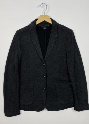 Женский блейзер woolrich wool cashmere grey blazer