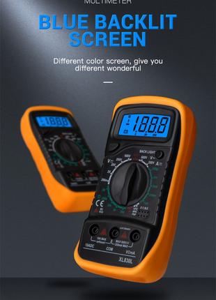 Цифровий мультиметр тестер Handheld Digital Multimeter
