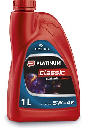 Моторное масло Platinum Classic Diesel SYNT. 1л 5W-40 Orlen Oil