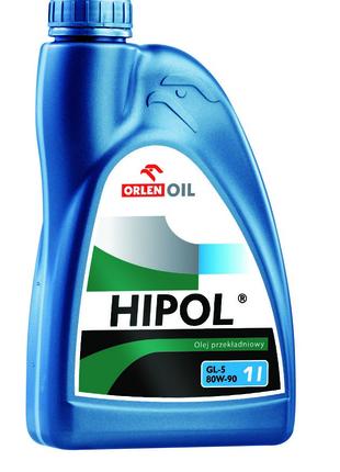 Трансмиссионно-гидравлическое масло HIPOL 80W-90 GL-5 1л Orlen...