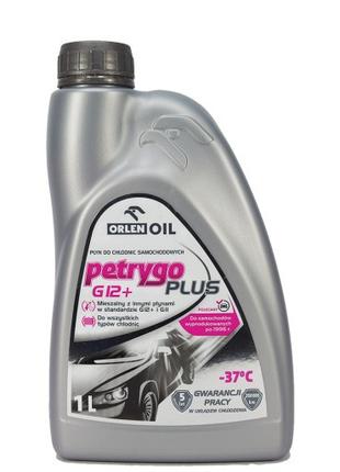 Охлаждающая жидкость PETRYGO PLUS G12+ (червоний) 1л Orlen Oil