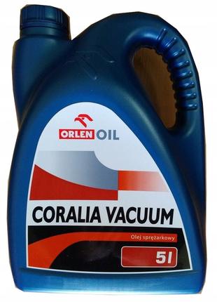 Масло для компрессоров Coralia VACUUM 5L Orlen Oil
