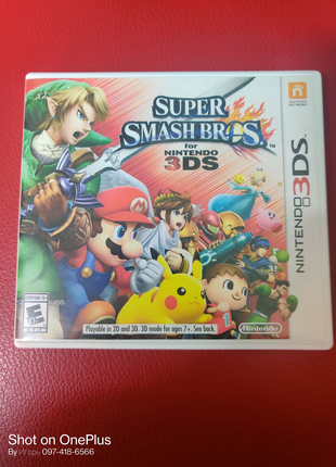 Оригинальный картридж Nintendo 3DS / 2DS Super Smash Bros