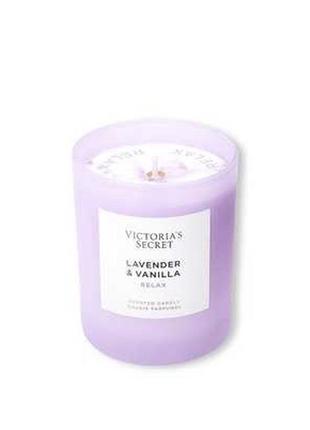 Свічка ароматизована natural beauty scented candle lavender & ...