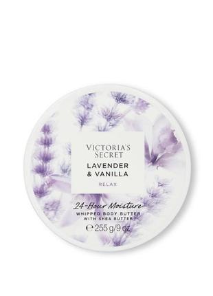 Natural beauty body butter lavender &amp; vanilla relax lavend...