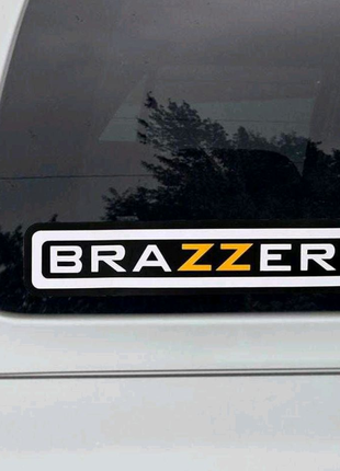 Наклейки на авто автомобиль кузов браззерс brazzers