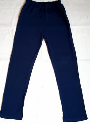Темно синие домашние трикотажные штаны "topolino" германия на ...