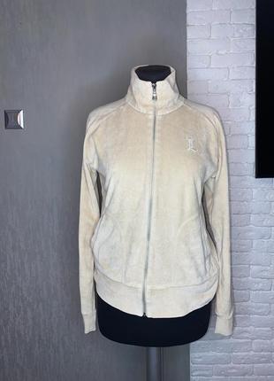Велюрова кофта толстовка h&m, l