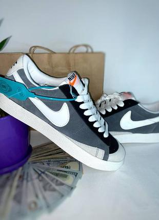 Nike blazer low grey