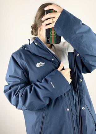 Удлиненная куртка the north face оригинал