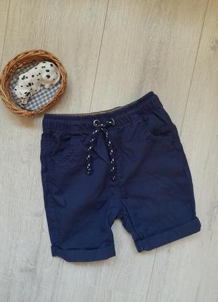 🧍‍♂️сині шорти george 2-3 роки котонові дитячий одяг літо