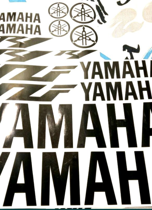 Наклейки на мотоцикл бак пластик Ямаха Yamaha yzf r1