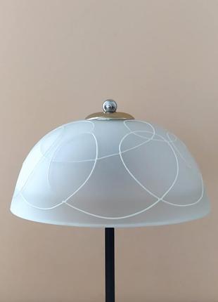 Запасной плафон абажур стекло для настольной лампы диаметр 20 см
