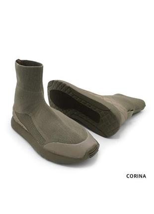 Стильные ботинки-носочки corina( испания).