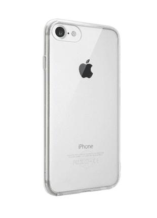Чехол smtt для apple iphone 7 , iphone 8 transparent