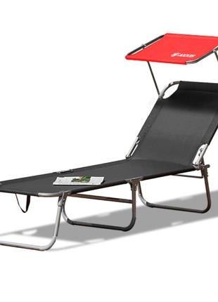 Шезлонг с козырьком пляжный для пикника "Luxury bed" 188*56*27...