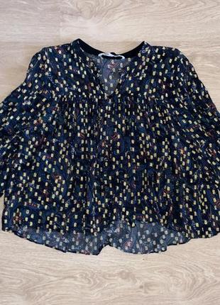 Женская свободная блузка от zara, размер s