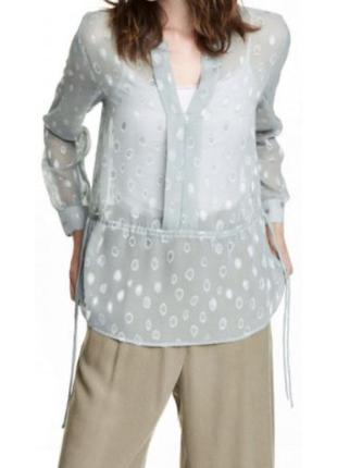 Блузка женская нарядная со стяжками по бокам