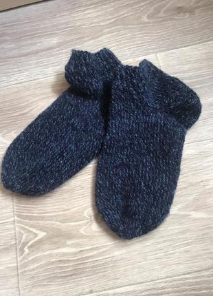 Тёплые вязаные носки 40-42