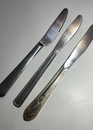 Ножи столовые ikea ,prima, stainless steel, цена/3 шт, состоян...