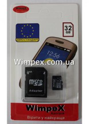 WIMPEX microSD 32 GB карта памяти + адаптер, SD карта, память ...