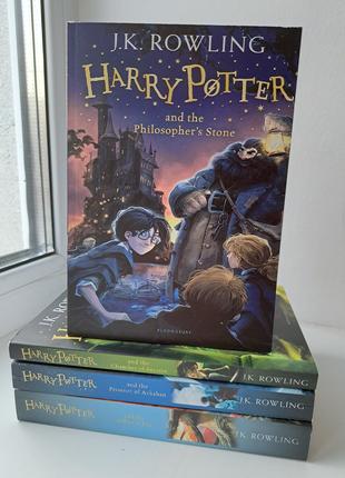 Ролінг Гаррі Поттер англійською мовою комплект 4 книги на фото