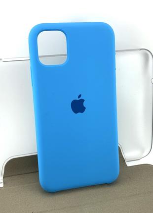 Чехол на iPhone 11 накладка бампер Original Soft Case силиконо...