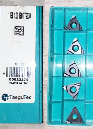 Різьбова пластина TaeguTec 16EL 1.0 ISO TT9030