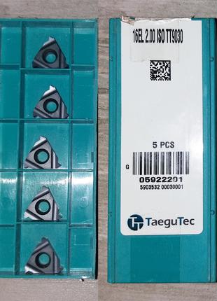 Різьбова пластина TaeguTec 16EL 2.0 ISO TT9030