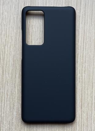 Чехол для Xiaomi 12 противоударный, черный, матовый, пластиковый