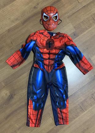 Человек паук спайдермен костюм карнавальный