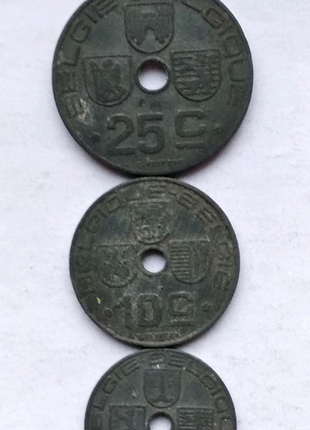 Монеты старой Бельгии