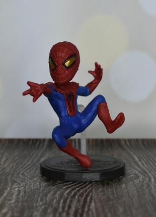 Фигурка - статуэтка на подставке "человек - паук. spider-man. ...