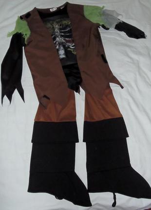 Карнавальний костюм розбійника, пірата на 11-12 років