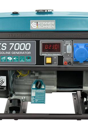 Генератор бензиновый KS 7000 5,0 кВт ручной старт, 220В