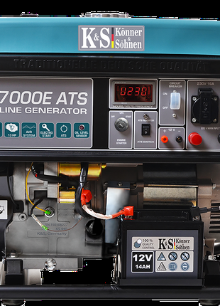 Генератор бензиновый KS 7000E ATS 5,0 кВт, автоматика, 220В