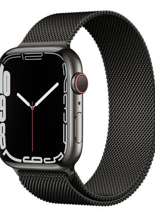 Магнитный ремешок Milanese Loop для Apple Watch Series 7 45 mm...