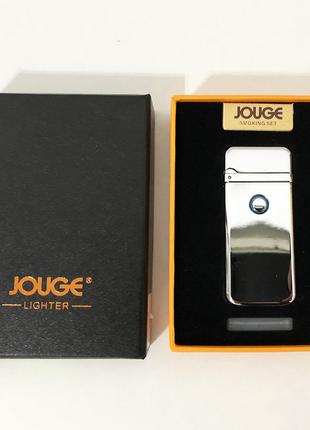 USB зажигалка в подарочной упаковке “Jouge” XT-4953. Цвет: сер...