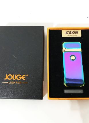 USB зажигалка в подарочной упаковке “Jouge” XT-4953. Цвет: хам...