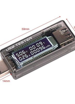 USB Тестер KWS-V21 амперметр вольтметр